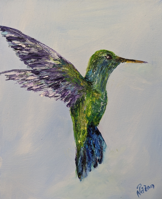 Hovering by artist Nancy Paton